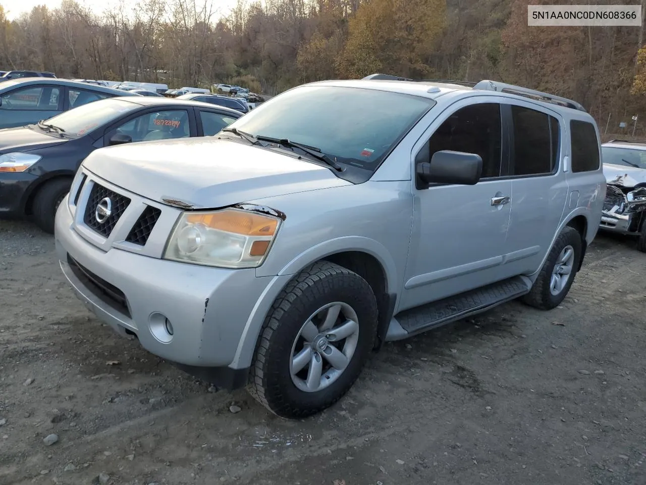 2013 Nissan Armada Sv VIN: 5N1AA0NC0DN608366 Lot: 76132744