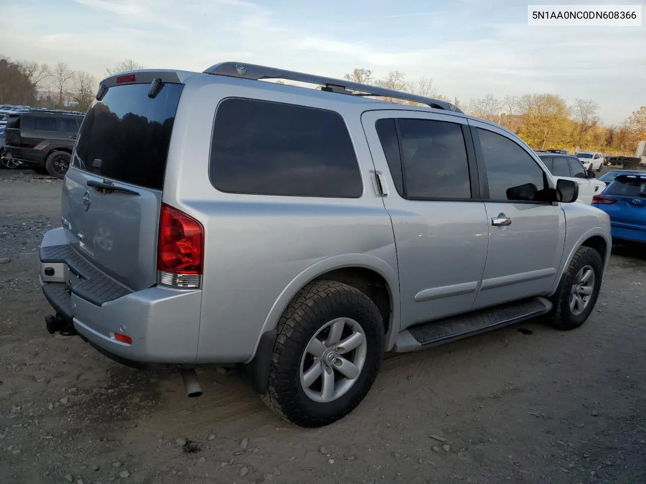 2013 Nissan Armada Sv VIN: 5N1AA0NC0DN608366 Lot: 76132744