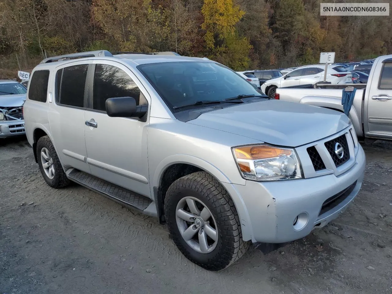 2013 Nissan Armada Sv VIN: 5N1AA0NC0DN608366 Lot: 76132744