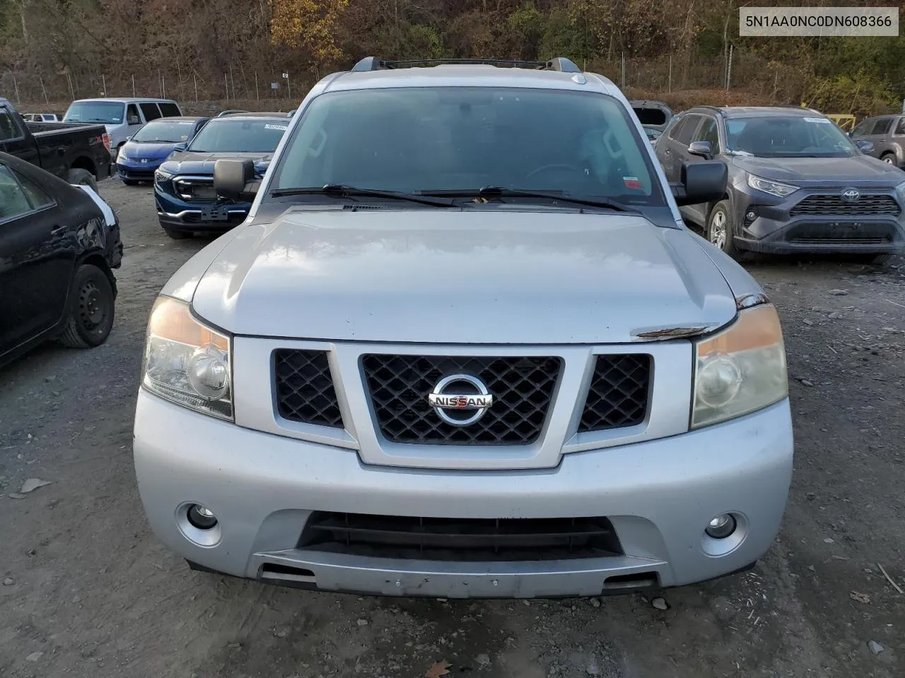 2013 Nissan Armada Sv VIN: 5N1AA0NC0DN608366 Lot: 76132744