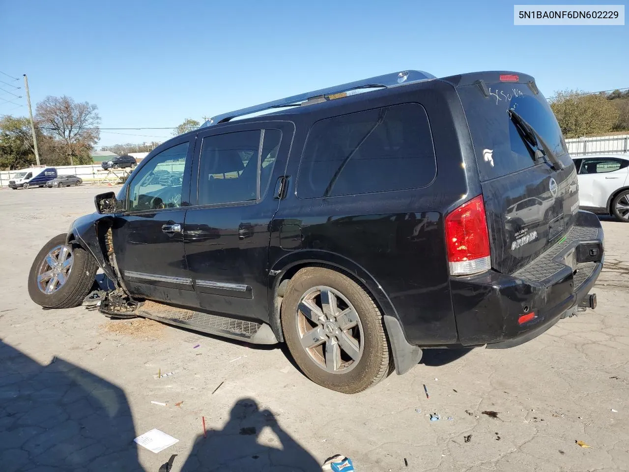 2013 Nissan Armada Platinum VIN: 5N1BA0NF6DN602229 Lot: 76940554