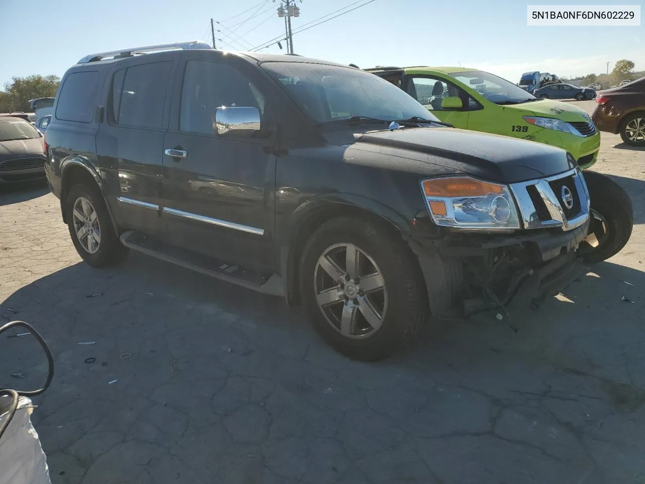 2013 Nissan Armada Platinum VIN: 5N1BA0NF6DN602229 Lot: 76940554