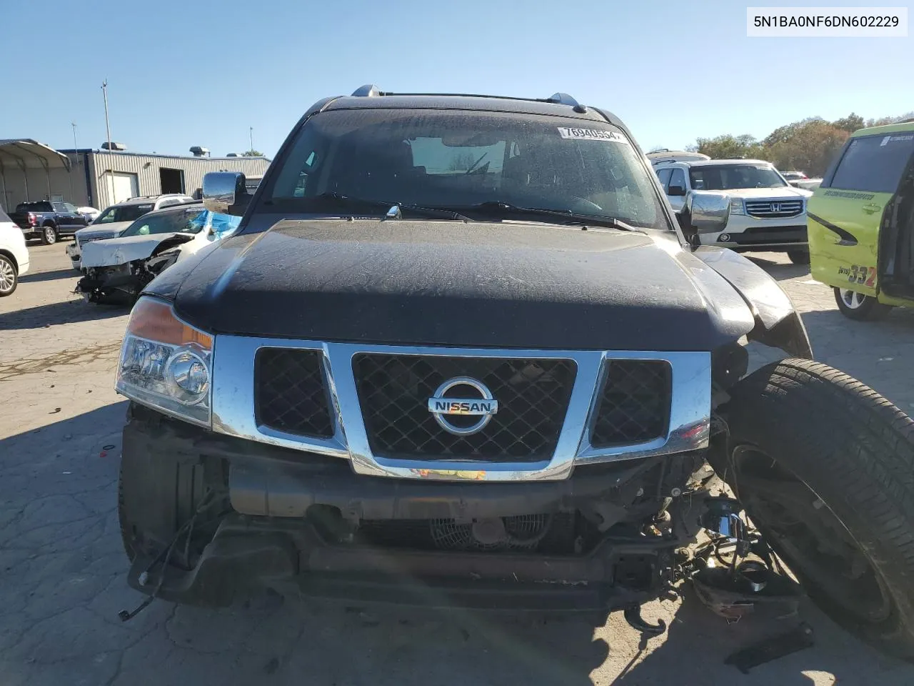 2013 Nissan Armada Platinum VIN: 5N1BA0NF6DN602229 Lot: 76940554