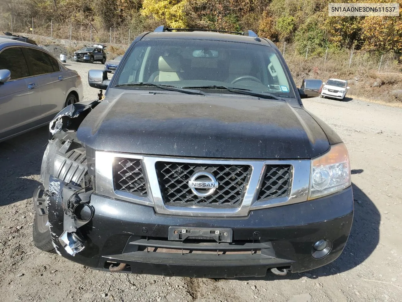 5N1AA0NE3DN611537 2013 Nissan Armada Platinum