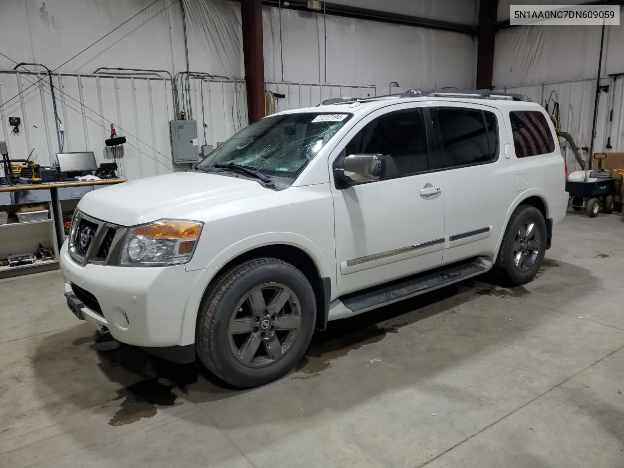 2013 Nissan Armada Sv VIN: 5N1AA0NC7DN609059 Lot: 77212194