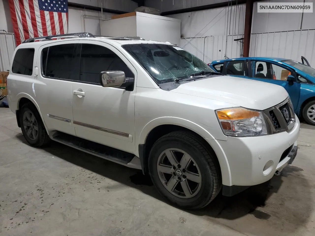 2013 Nissan Armada Sv VIN: 5N1AA0NC7DN609059 Lot: 77212194