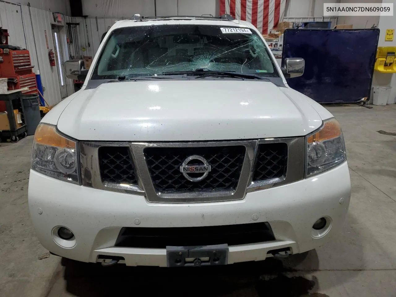 2013 Nissan Armada Sv VIN: 5N1AA0NC7DN609059 Lot: 77212194