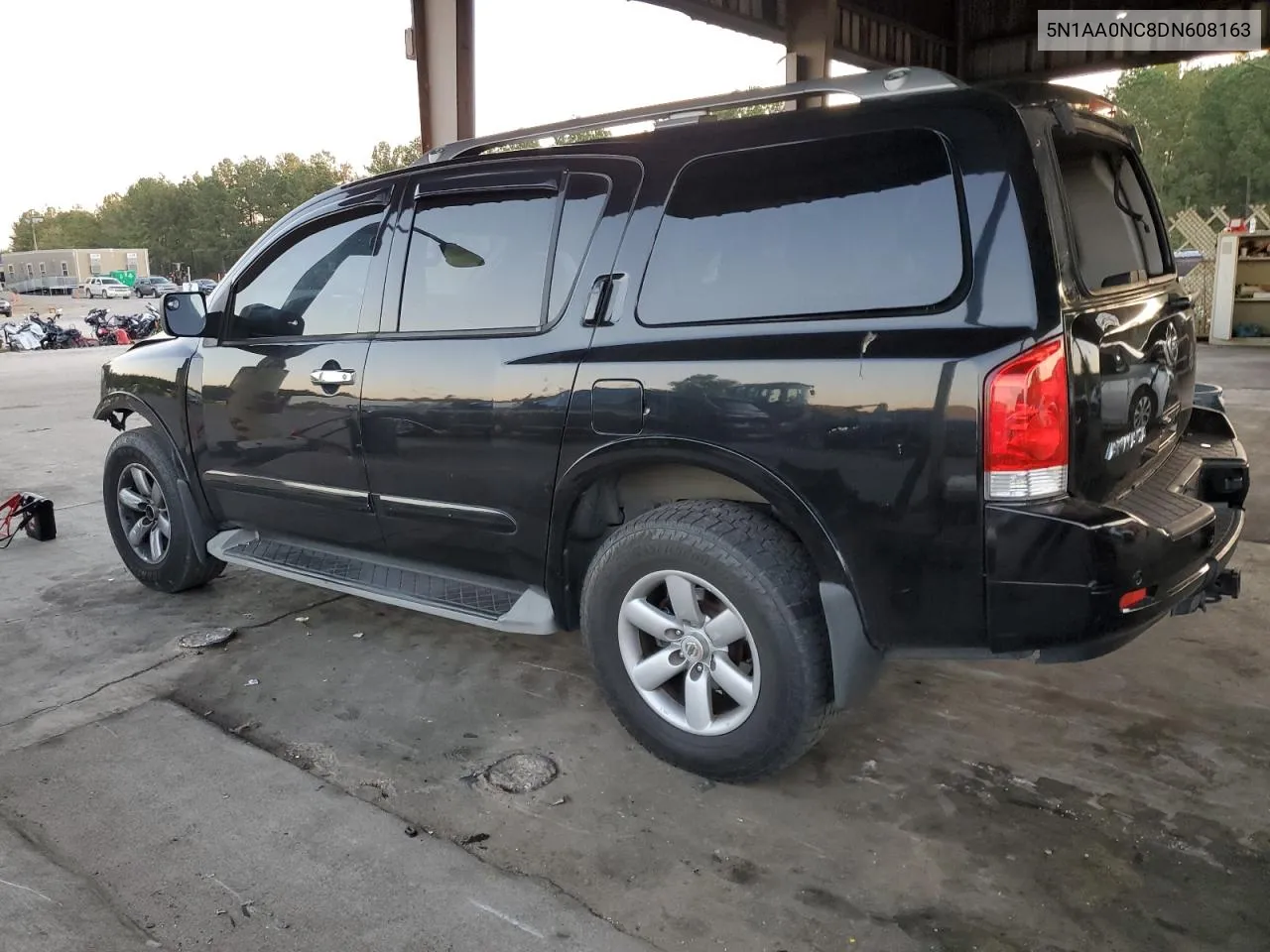 2013 Nissan Armada Sv VIN: 5N1AA0NC8DN608163 Lot: 77556914