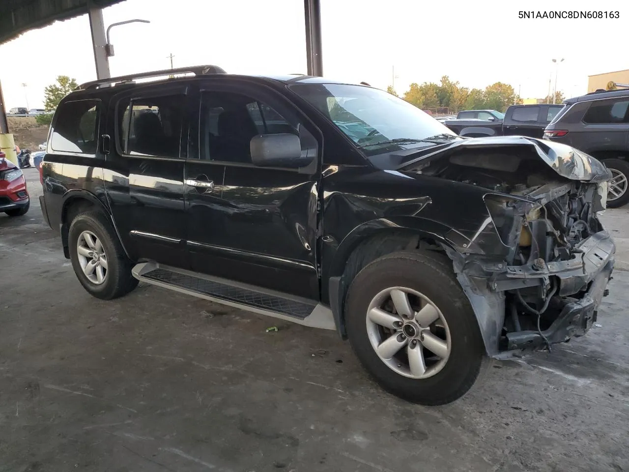 2013 Nissan Armada Sv VIN: 5N1AA0NC8DN608163 Lot: 77556914