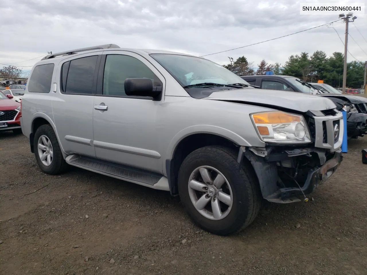 2013 Nissan Armada Sv VIN: 5N1AA0NC3DN600441 Lot: 77913794