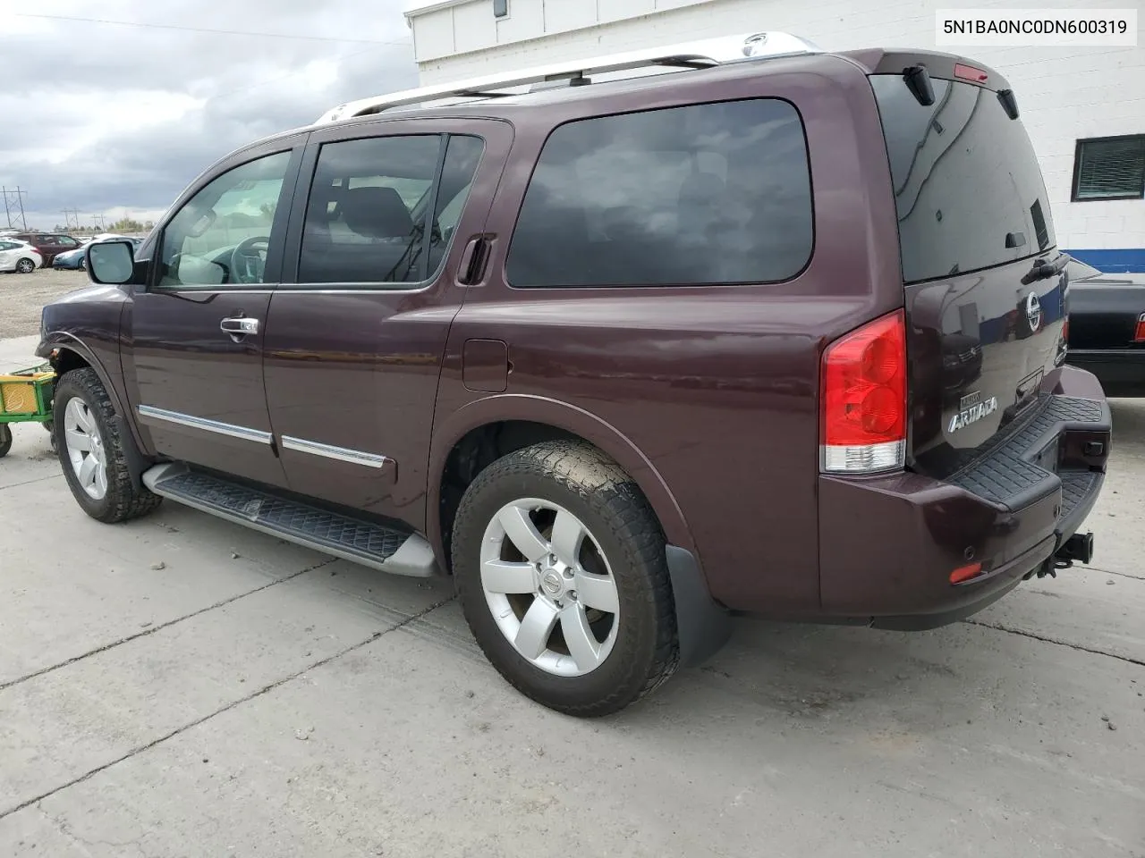 2013 Nissan Armada Sv VIN: 5N1BA0NC0DN600319 Lot: 78303324