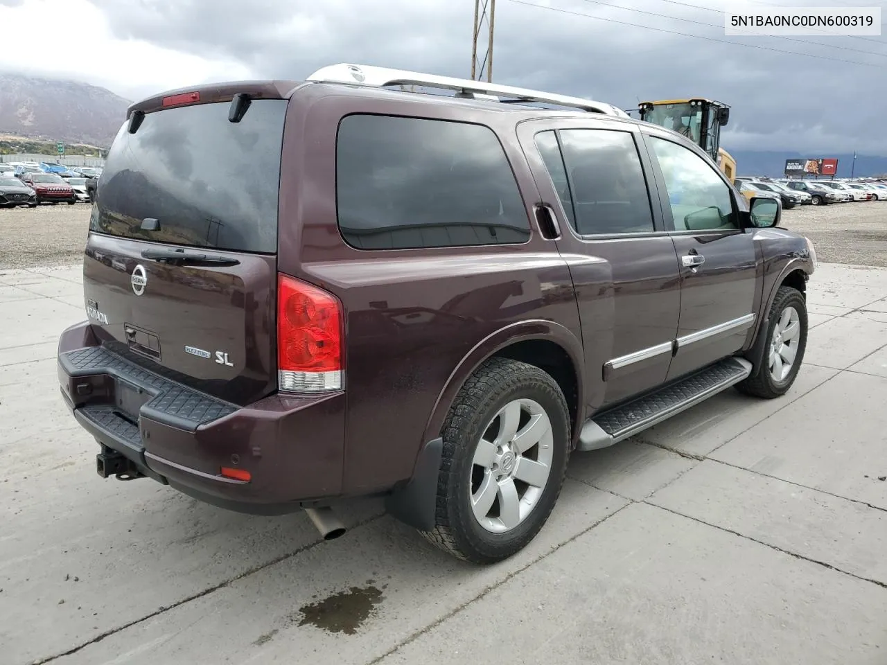 2013 Nissan Armada Sv VIN: 5N1BA0NC0DN600319 Lot: 78303324