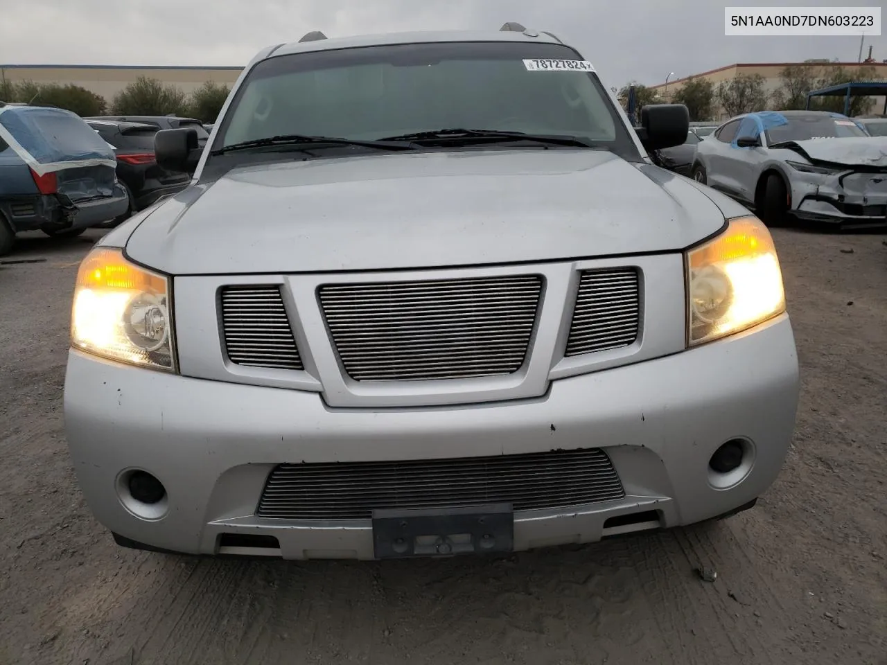 2013 Nissan Armada Sv VIN: 5N1AA0ND7DN603223 Lot: 78727824