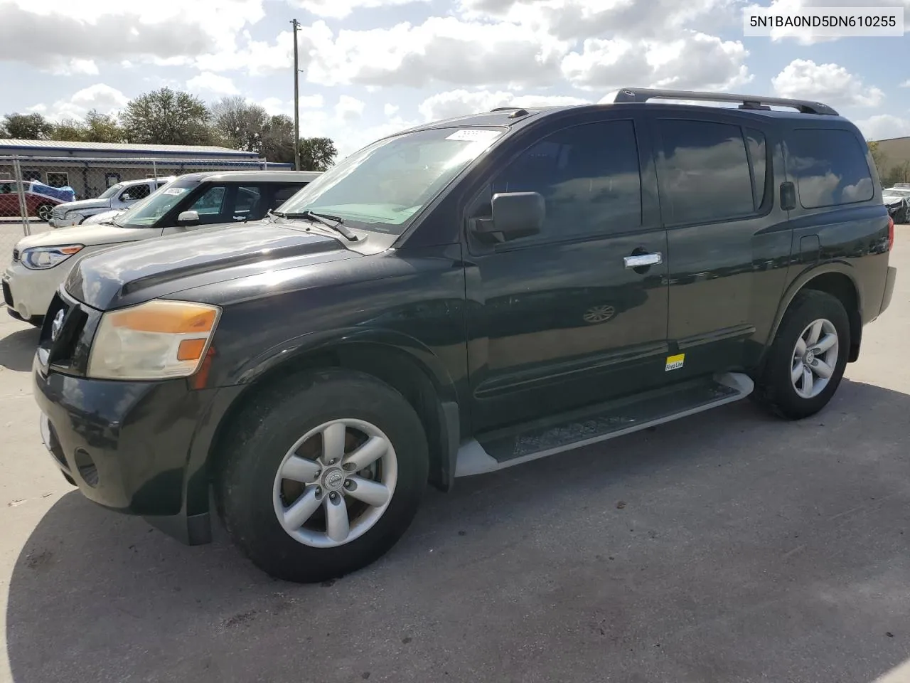 2013 Nissan Armada Sv VIN: 5N1BA0ND5DN610255 Lot: 78858384