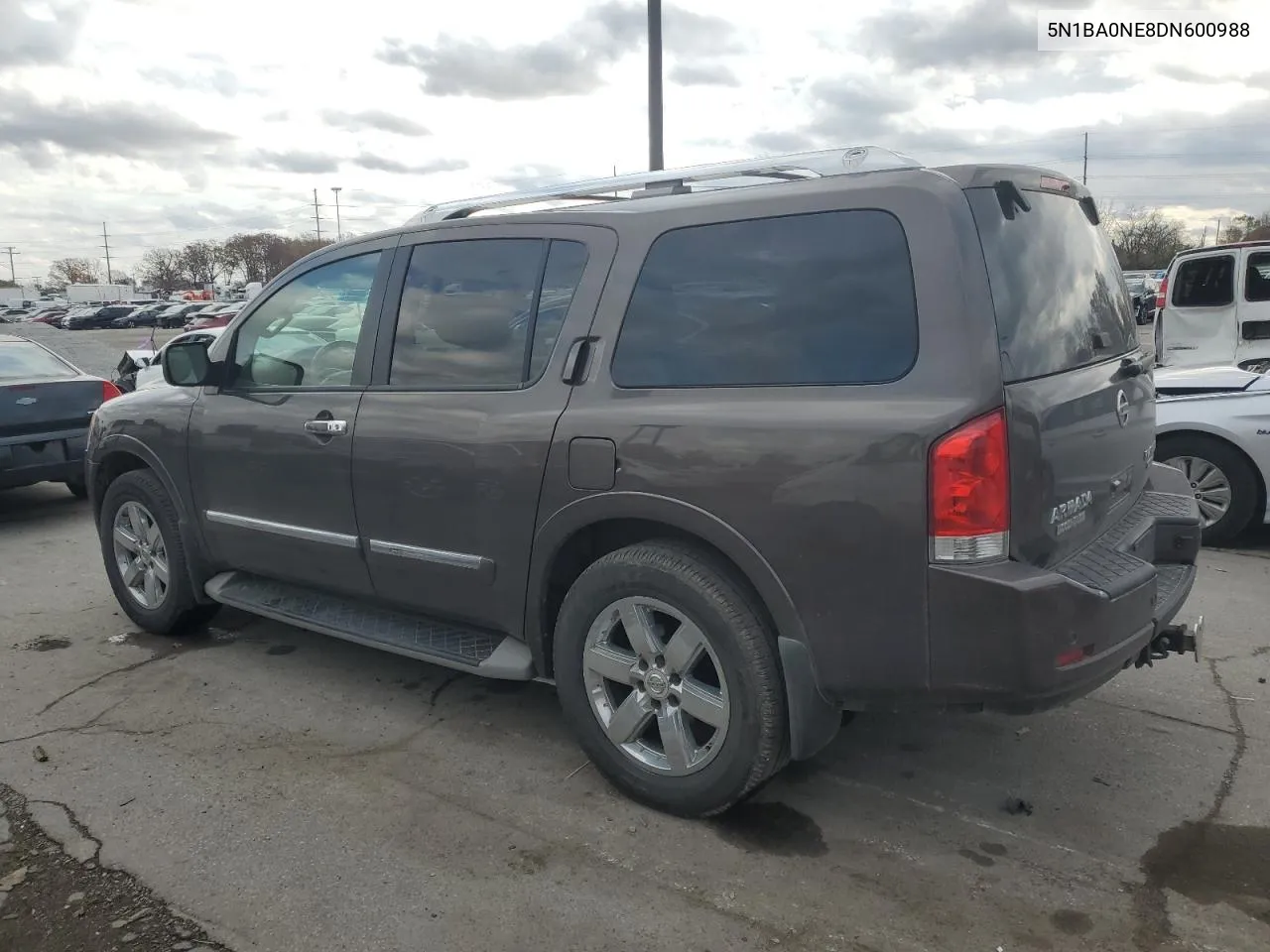 2013 Nissan Armada Platinum VIN: 5N1BA0NE8DN600988 Lot: 79015614