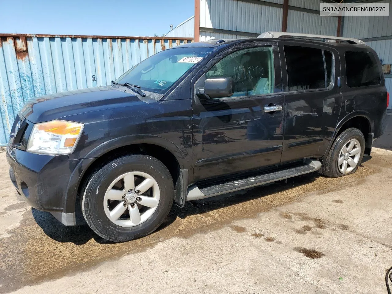 2014 Nissan Armada Sv VIN: 5N1AA0NC8EN606270 Lot: 51982044