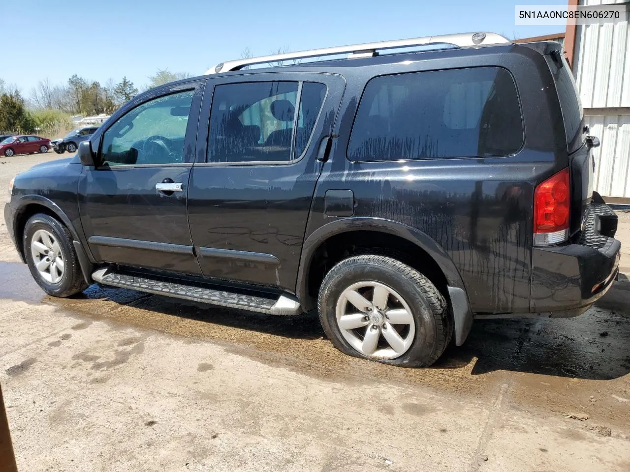 2014 Nissan Armada Sv VIN: 5N1AA0NC8EN606270 Lot: 51982044