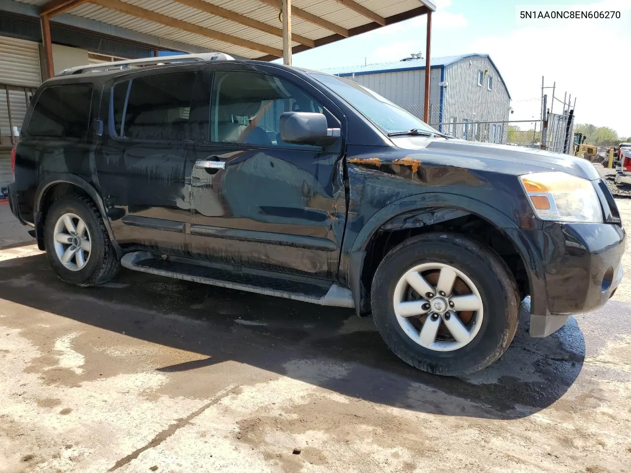 2014 Nissan Armada Sv VIN: 5N1AA0NC8EN606270 Lot: 51982044