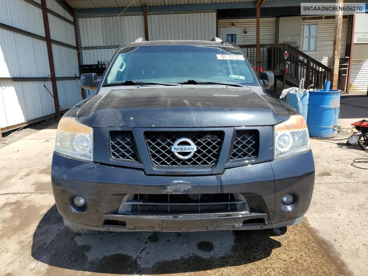 2014 Nissan Armada Sv VIN: 5N1AA0NC8EN606270 Lot: 51982044