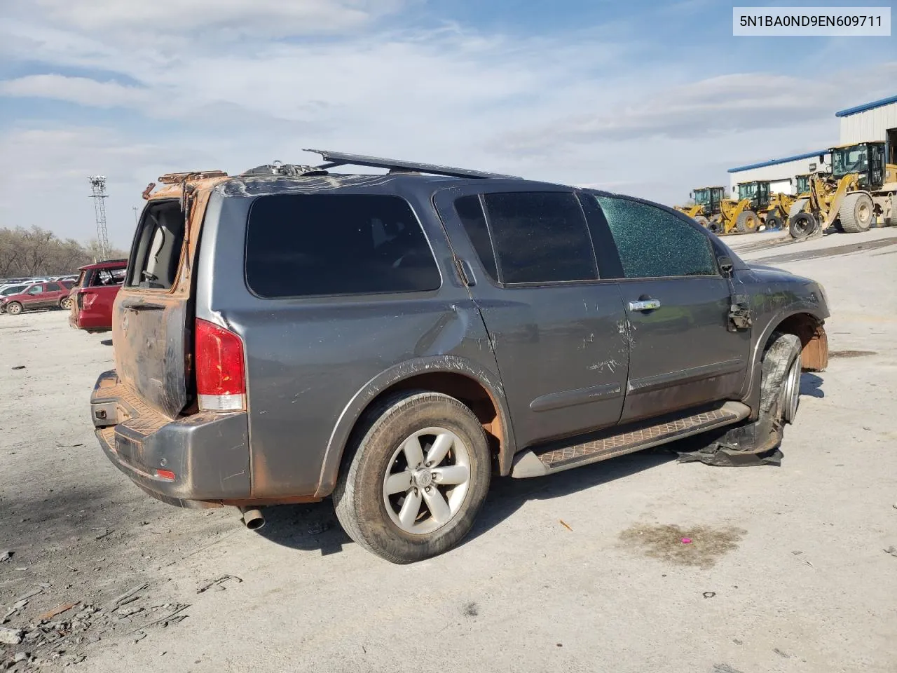 2014 Nissan Armada Sv VIN: 5N1BA0ND9EN609711 Lot: 53376954