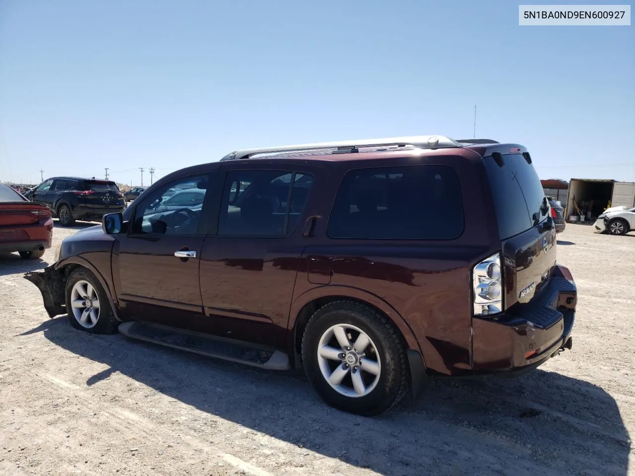 2014 Nissan Armada Sv VIN: 5N1BA0ND9EN600927 Lot: 53998084