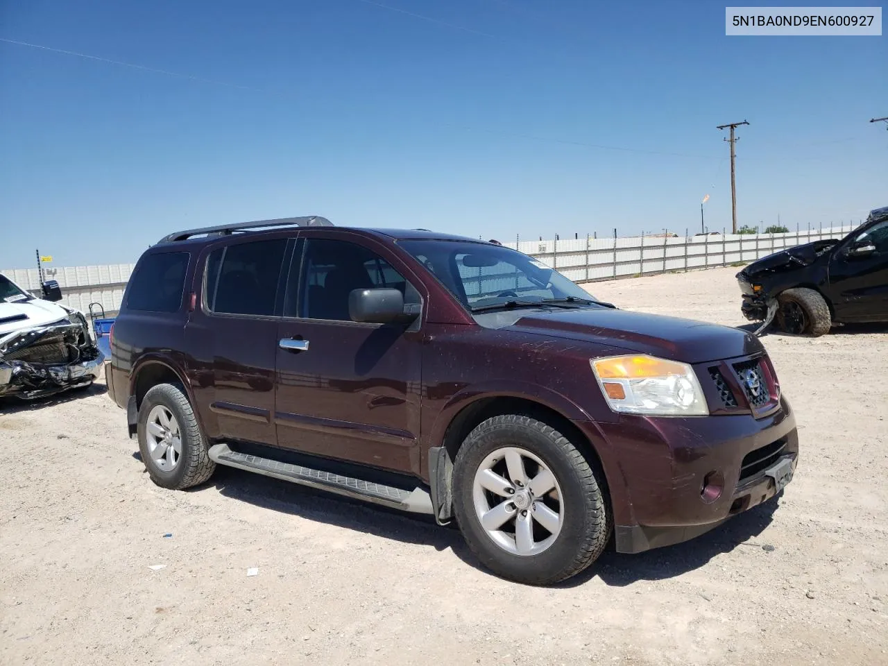 5N1BA0ND9EN600927 2014 Nissan Armada Sv