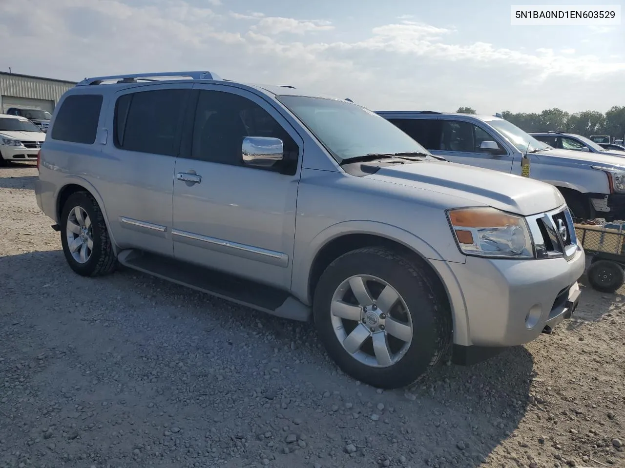 2014 Nissan Armada Sv VIN: 5N1BA0ND1EN603529 Lot: 68293034