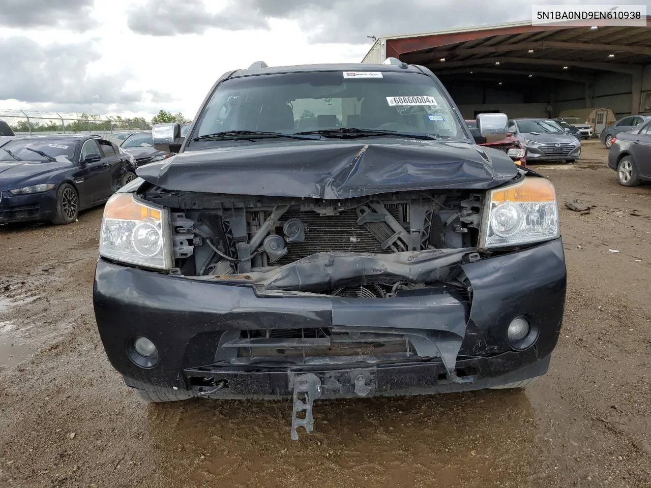 2014 Nissan Armada Sv VIN: 5N1BA0ND9EN610938 Lot: 68860004