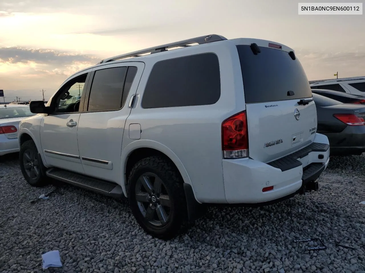 2014 Nissan Armada Sv VIN: 5N1BA0NC9EN600112 Lot: 70464724