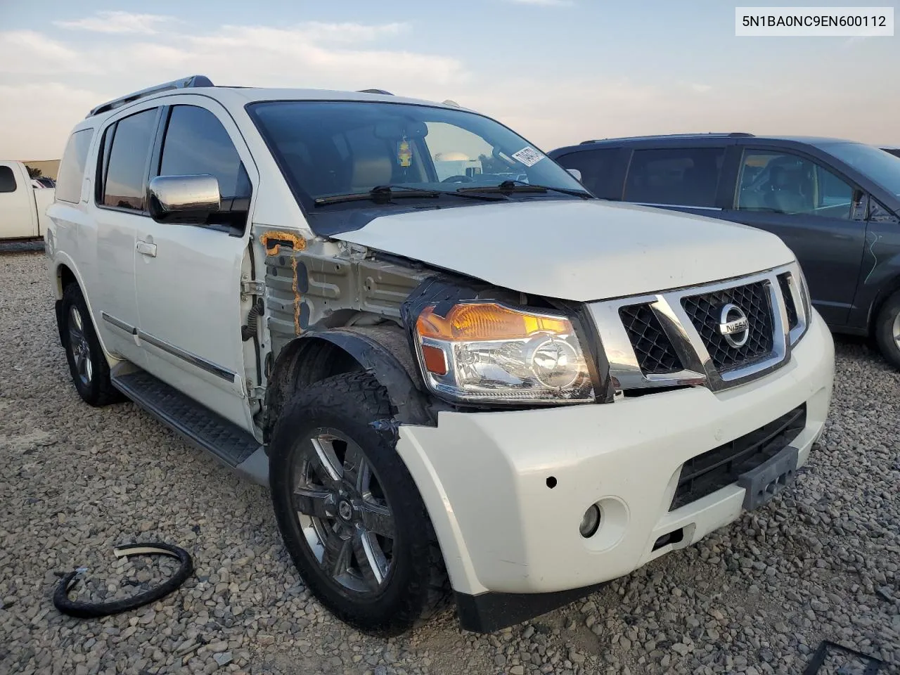 2014 Nissan Armada Sv VIN: 5N1BA0NC9EN600112 Lot: 70464724