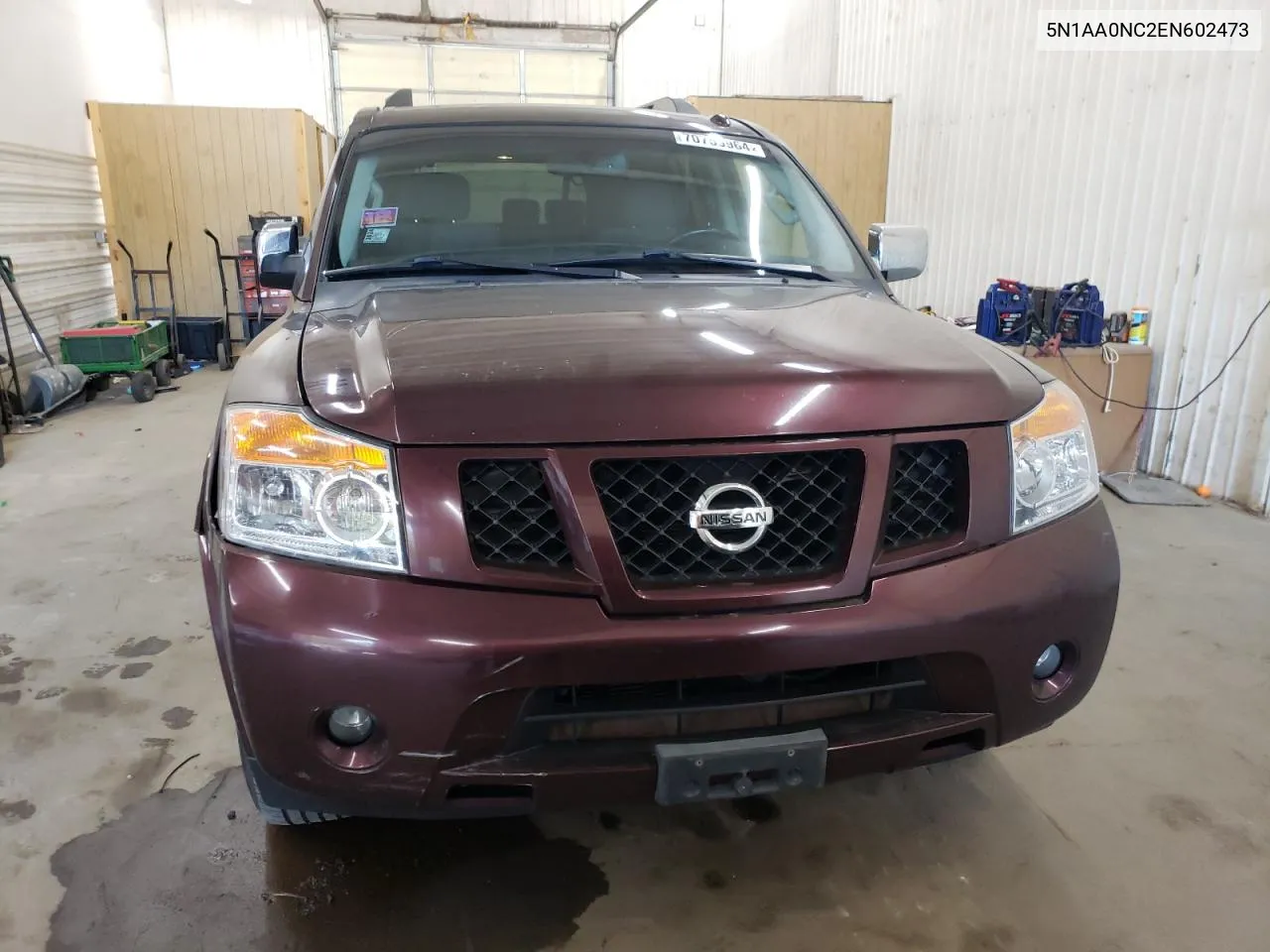 2014 Nissan Armada Sv VIN: 5N1AA0NC2EN602473 Lot: 70759964