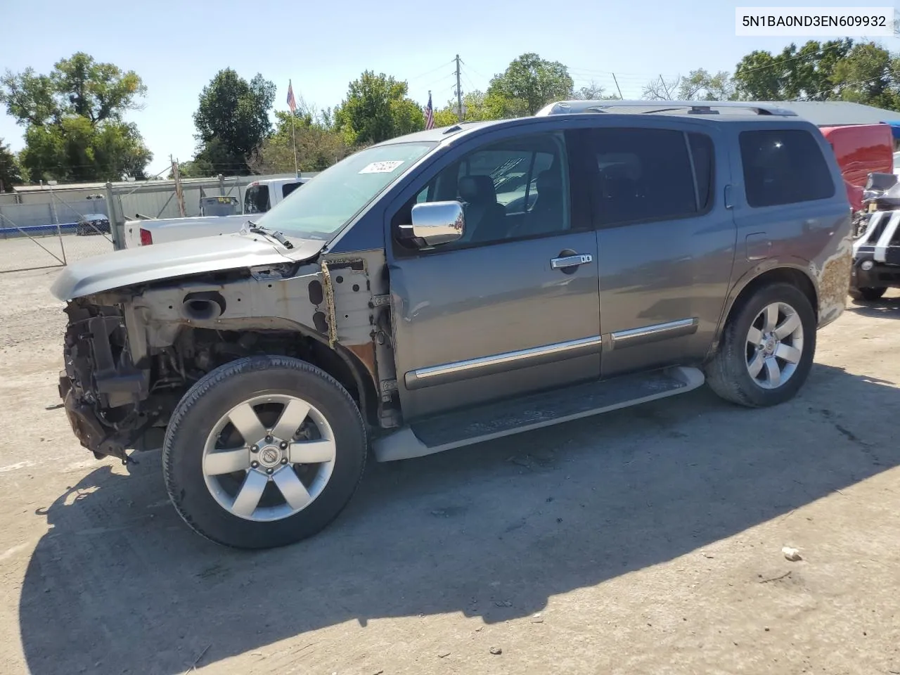 2014 Nissan Armada Sv VIN: 5N1BA0ND3EN609932 Lot: 71315224