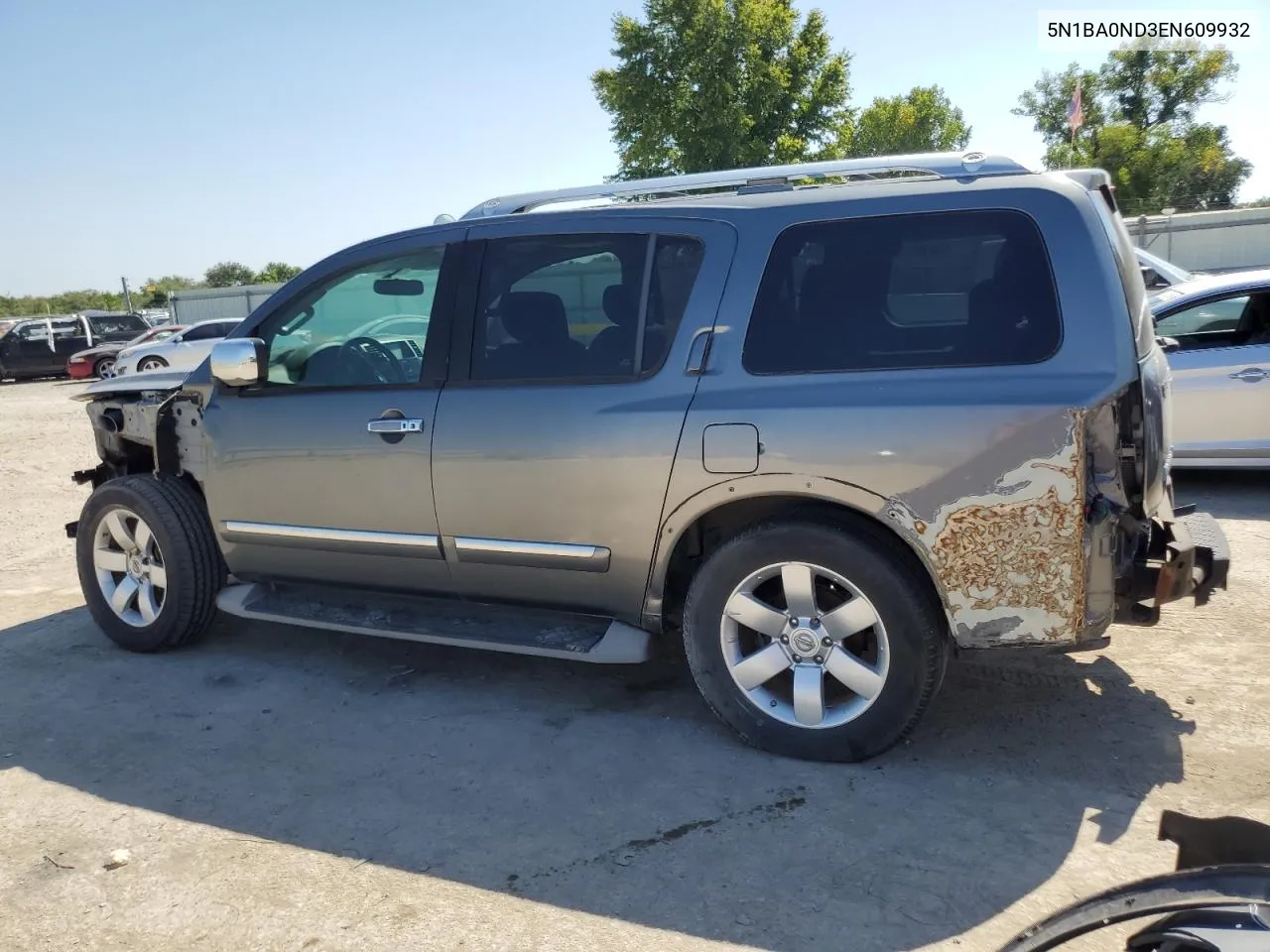 2014 Nissan Armada Sv VIN: 5N1BA0ND3EN609932 Lot: 71315224