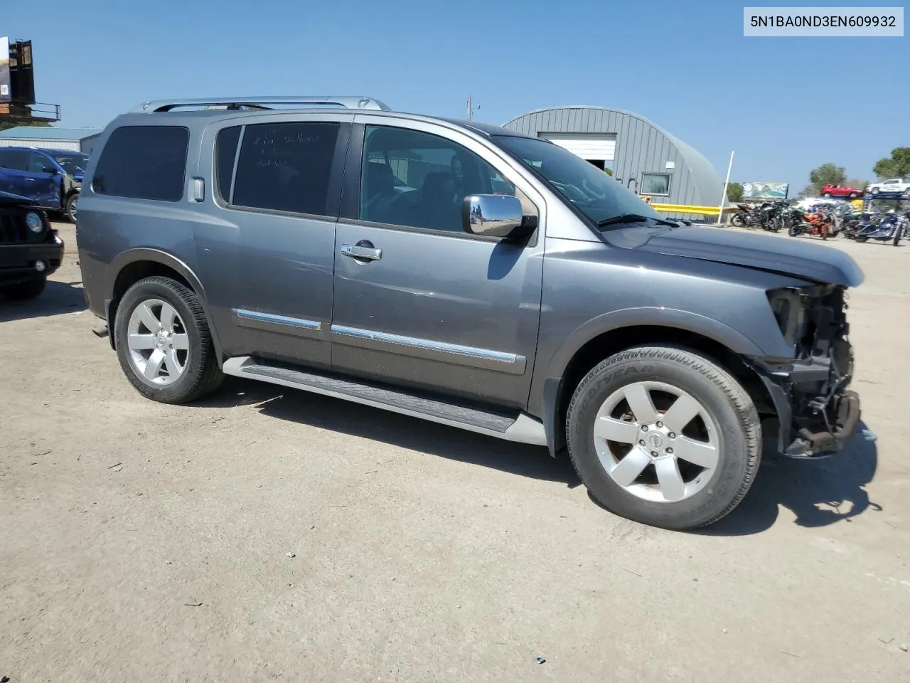 2014 Nissan Armada Sv VIN: 5N1BA0ND3EN609932 Lot: 71315224