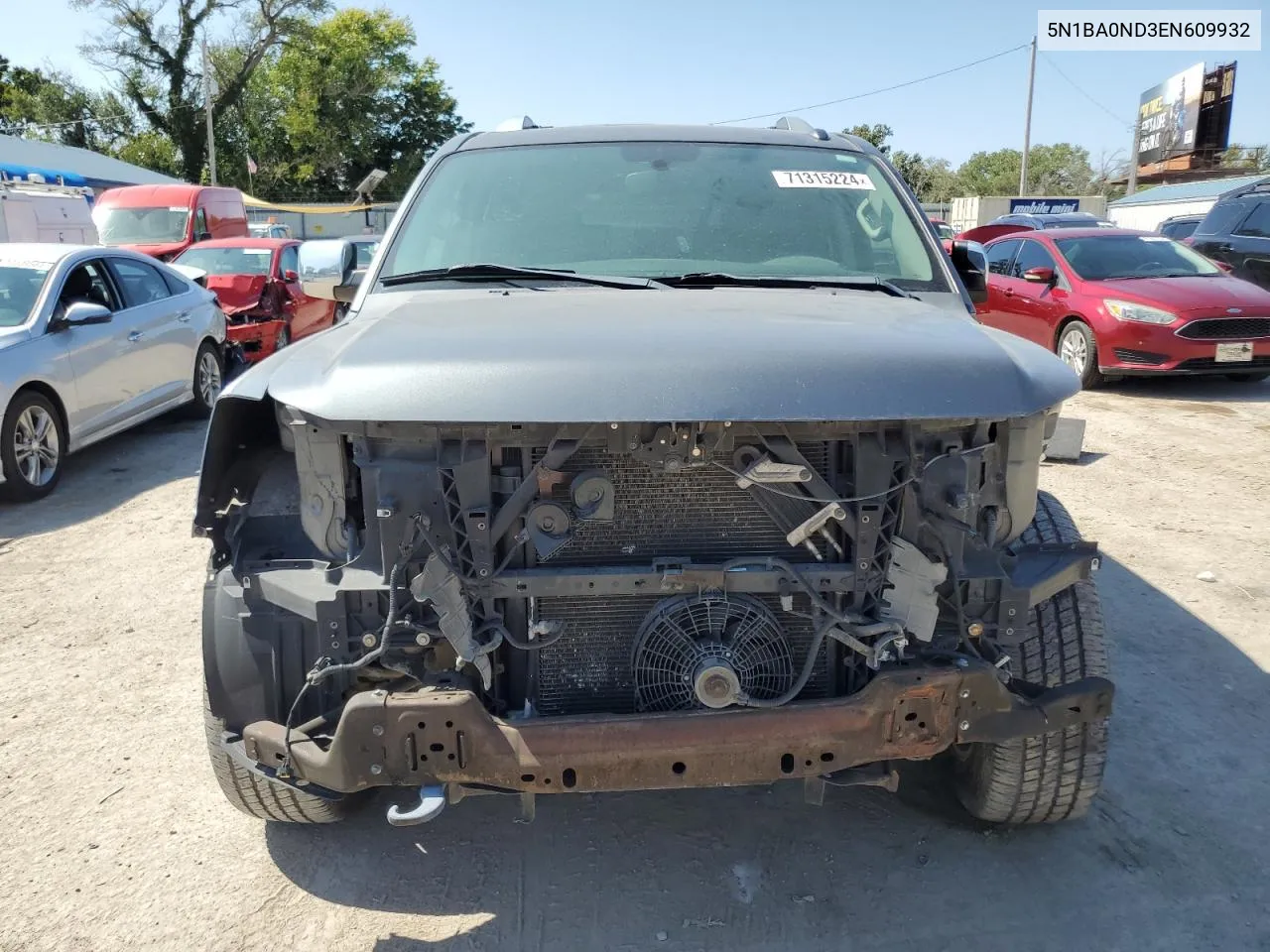 5N1BA0ND3EN609932 2014 Nissan Armada Sv