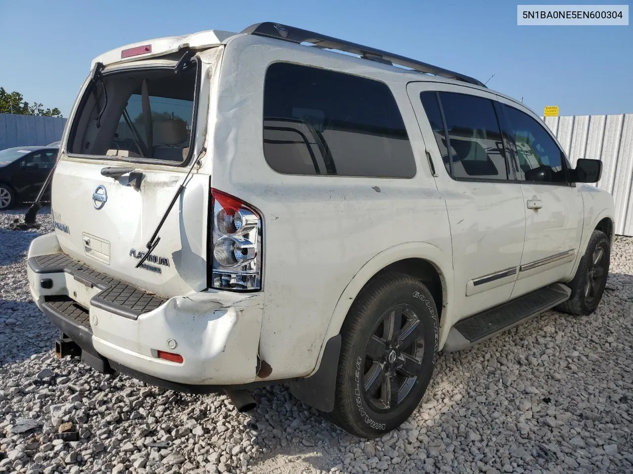 2014 Nissan Armada Platinum VIN: 5N1BA0NE5EN600304 Lot: 72026974