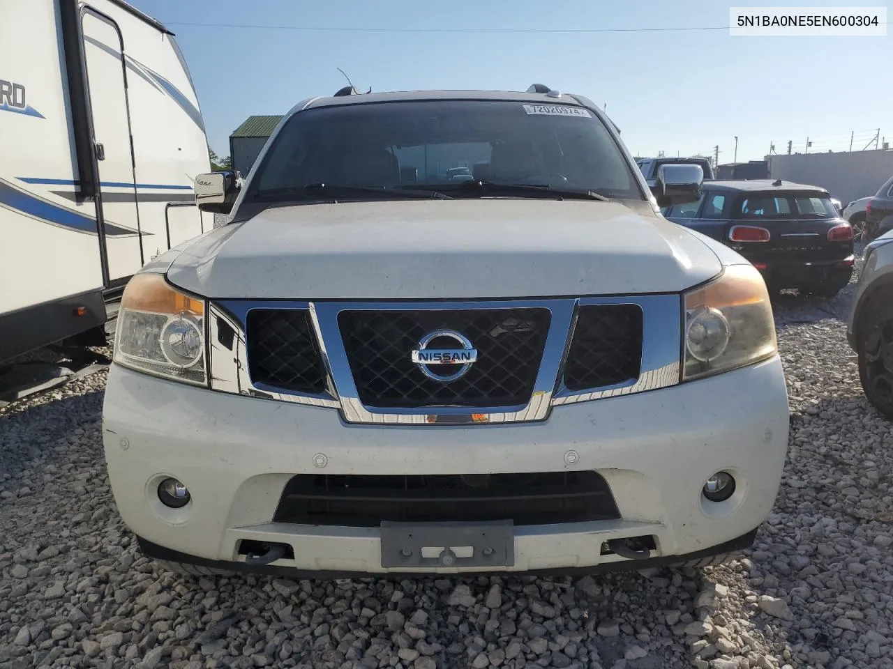 2014 Nissan Armada Platinum VIN: 5N1BA0NE5EN600304 Lot: 72026974