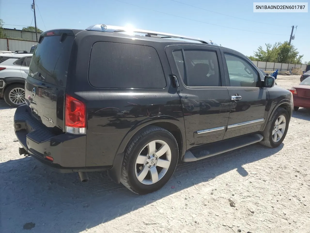 2014 Nissan Armada Sv VIN: 5N1BA0ND2EN601787 Lot: 72133234