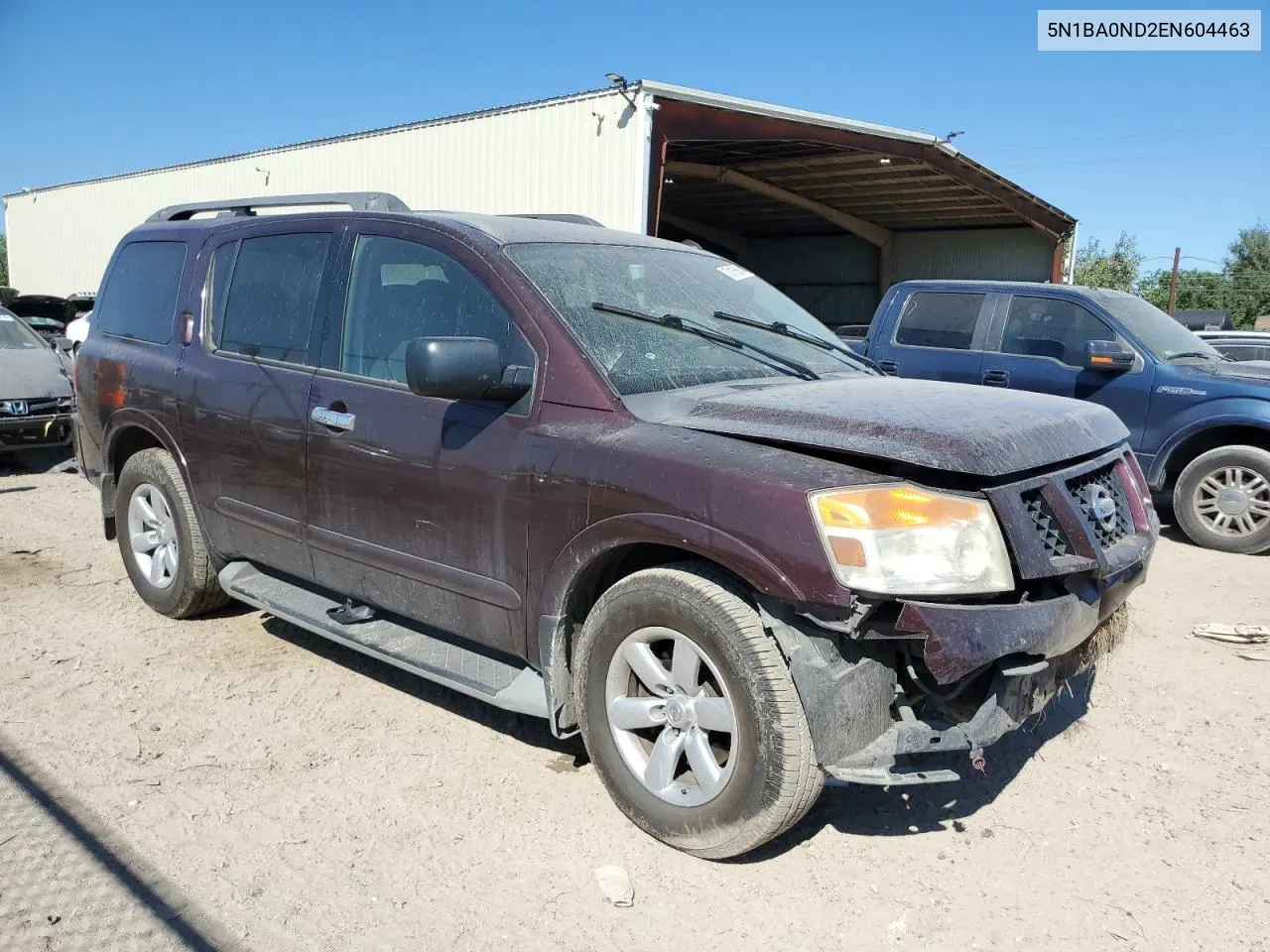 5N1BA0ND2EN604463 2014 Nissan Armada Sv