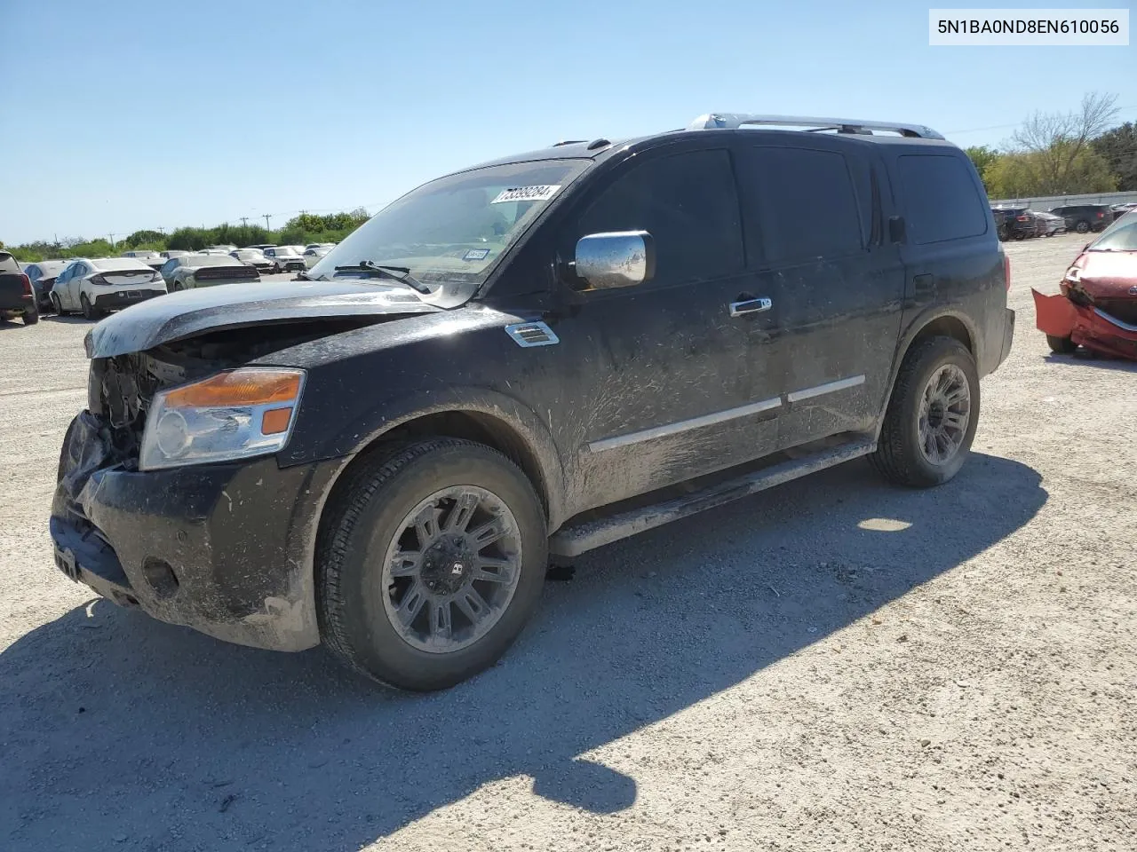 2014 Nissan Armada Sv VIN: 5N1BA0ND8EN610056 Lot: 73399284