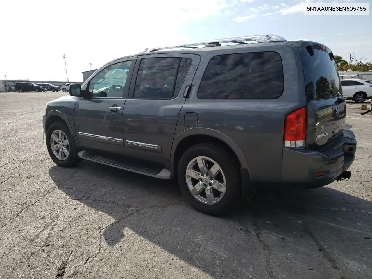 2014 Nissan Armada Platinum VIN: 5N1AA0NE3EN605755 Lot: 75612774