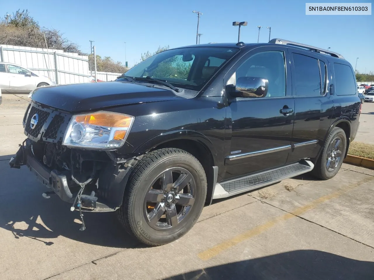 2014 Nissan Armada Platinum VIN: 5N1BA0NF8EN610303 Lot: 80653974