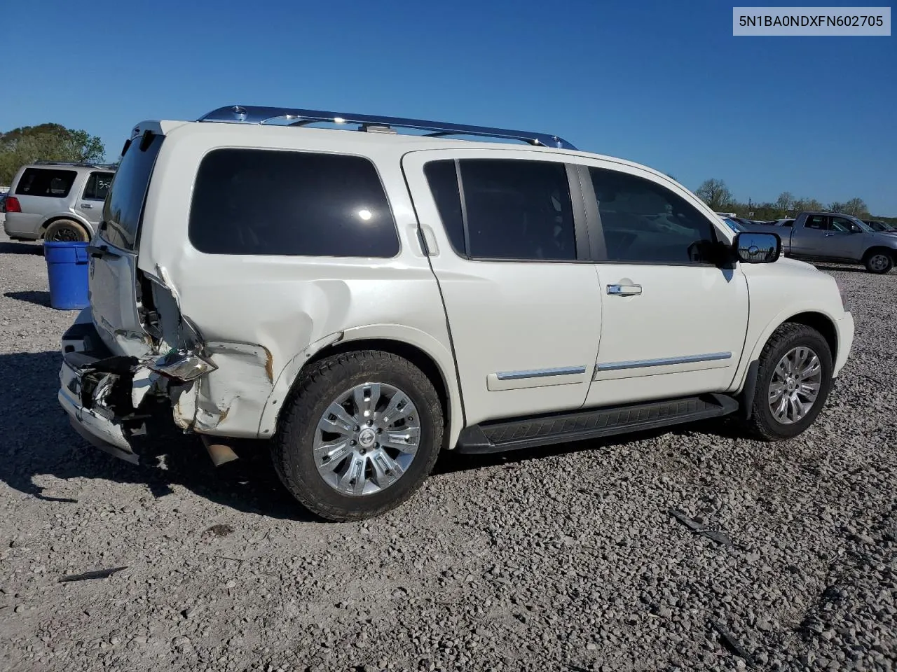 2015 Nissan Armada Sv VIN: 5N1BA0NDXFN602705 Lot: 49804434