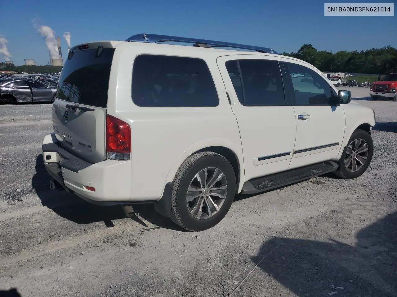 2015 Nissan Armada Sv VIN: 5N1BA0ND3FN621614 Lot: 52475704