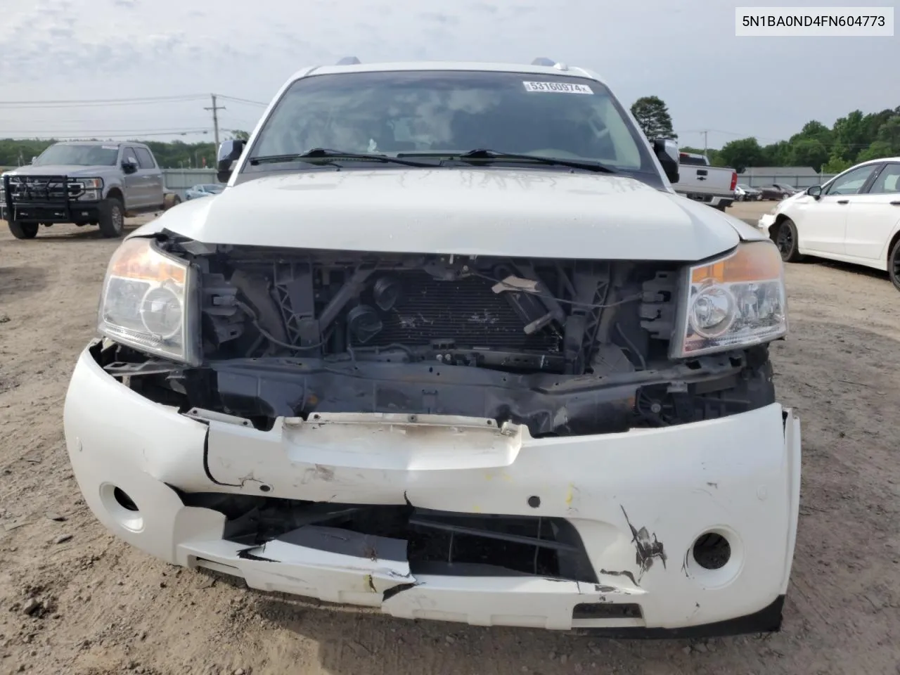 5N1BA0ND4FN604773 2015 Nissan Armada Sv