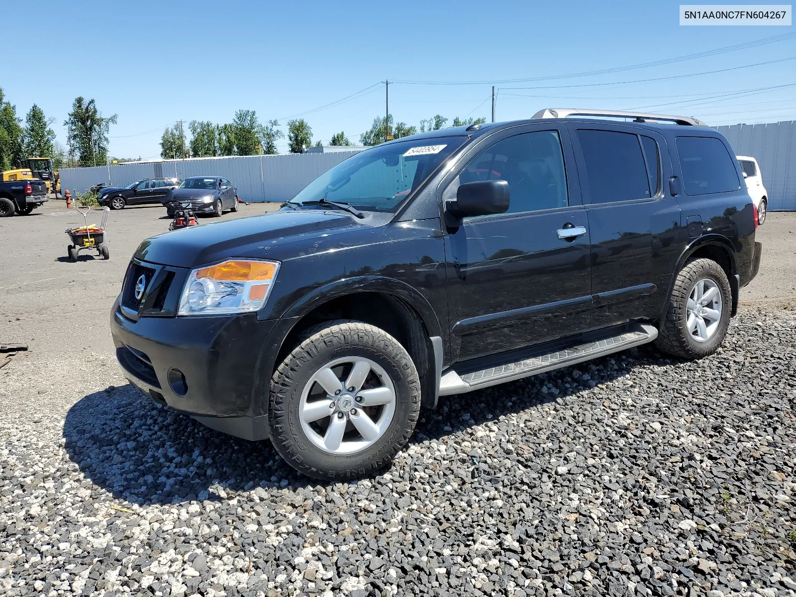 2015 Nissan Armada Sv VIN: 5N1AA0NC7FN604267 Lot: 54403954