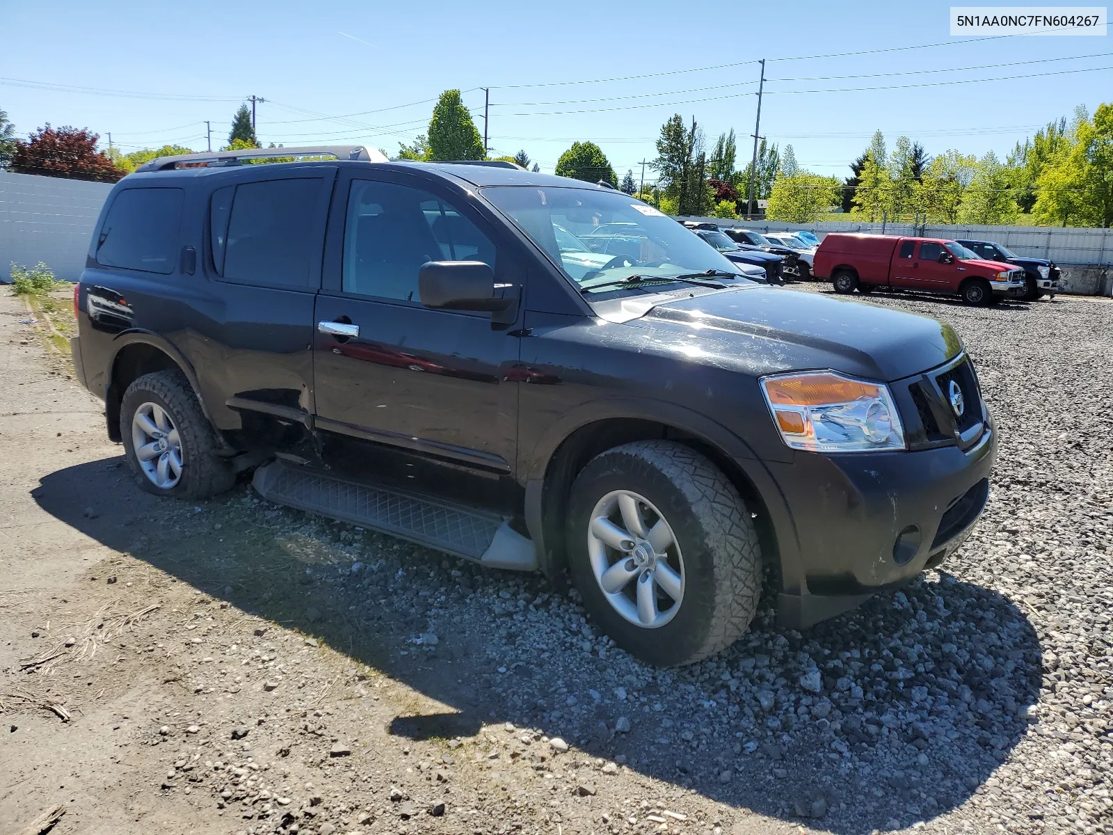 2015 Nissan Armada Sv VIN: 5N1AA0NC7FN604267 Lot: 54403954