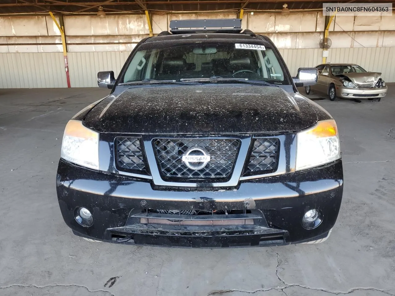 2015 Nissan Armada Sv VIN: 5N1BA0NC8FN604363 Lot: 61334454