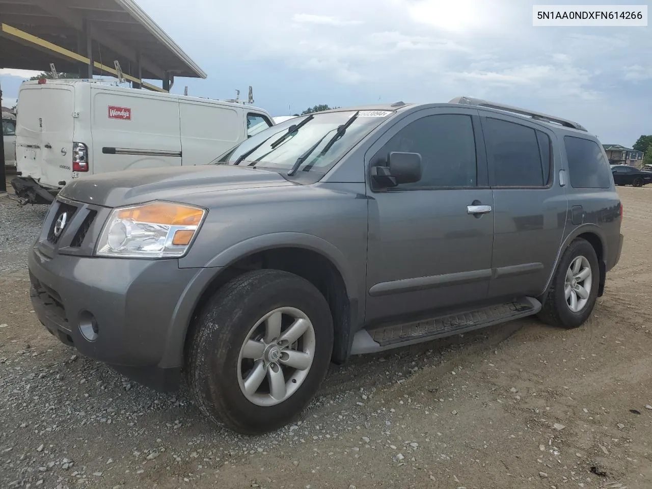 2015 Nissan Armada Sv VIN: 5N1AA0NDXFN614266 Lot: 61603094