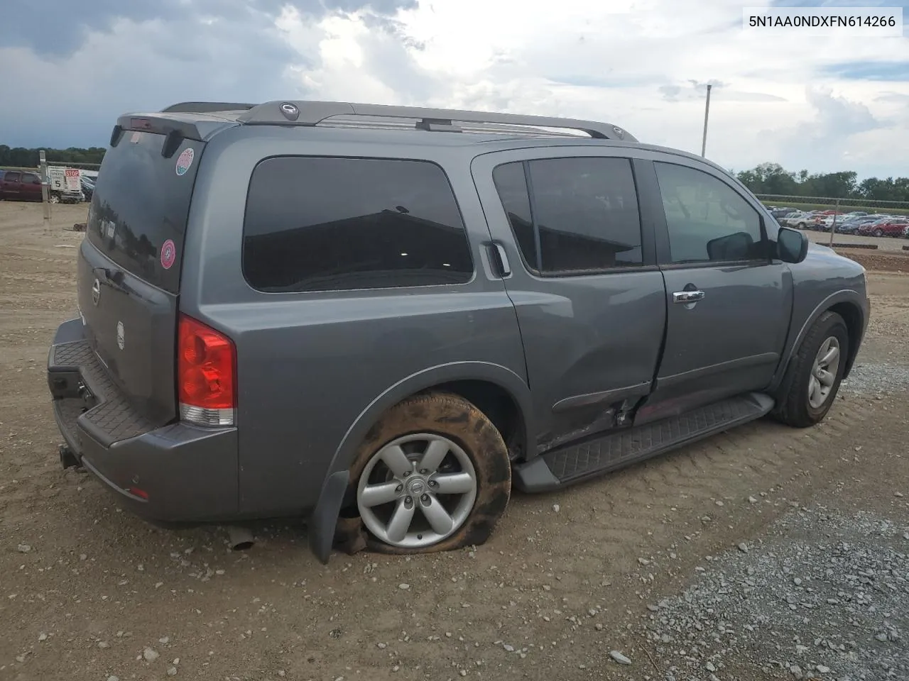 2015 Nissan Armada Sv VIN: 5N1AA0NDXFN614266 Lot: 61603094